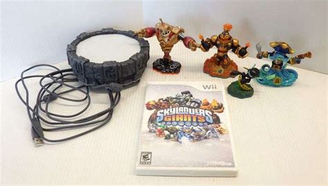 Nintendo Wii Skylander Giants Game Portal Of Power And Activision