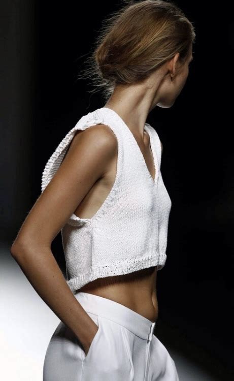 white details rtw runway knitwear pasarela madrid fashion ...