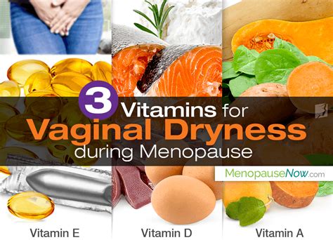 3 Vitamins To Increase Female Lubrication Menopause Now