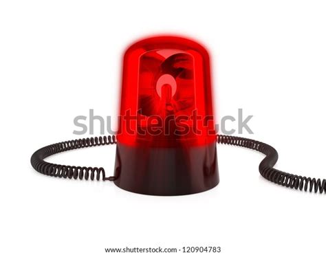 3d Render Red Flashing Light On Stock Illustration 120904783 Shutterstock