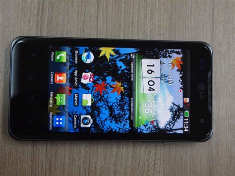 Lg Optimus 2x Smartphone First Android Phone To Get Dual Core Power