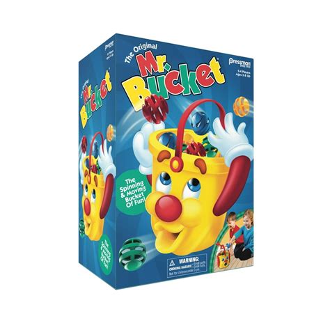 Pressman Toy Mr Bucket Kids Game For Ages 3 And Up
