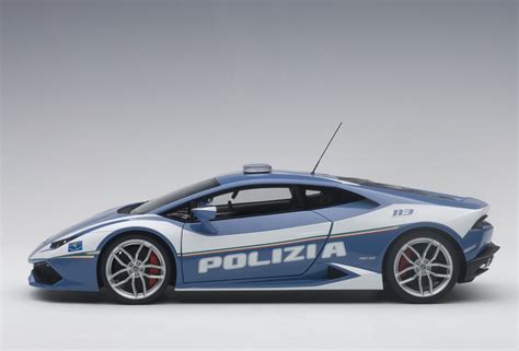 Lamborghini Huracan Lp610 Police Car Autoart