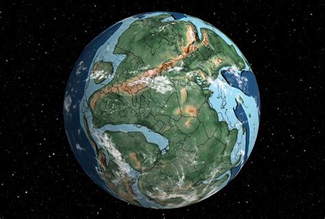 Earth 1 Million Years Ago Map San Antonio Map