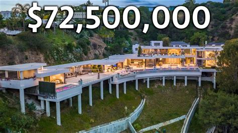 Inside a $72,500,000 Hollywood Hills MEGA Estate with Incredible