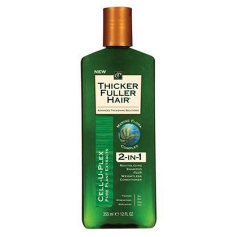 Thicker Fuller Hair 12 Oz 2 In 1 Shampoo And Conditioner