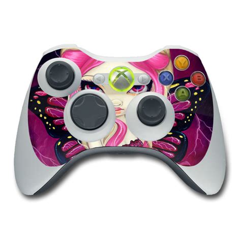 Pink Lightning Xbox 360 Controller Skin Istyles