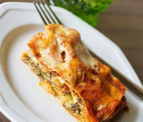 Mushroom Kale And Zucchini Lasagna Weight Watchers Recipes