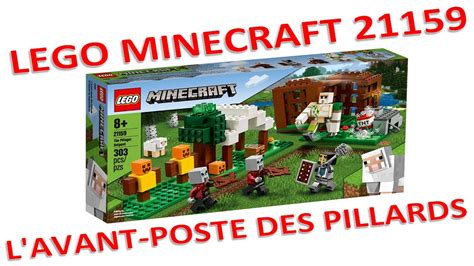 Lego Minecraft 21159 Lavant Poste Des Pillards Youtube