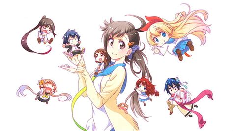 Hd Wallpaper Anime Girls Ichijou Raku Minimalism Nisekoi