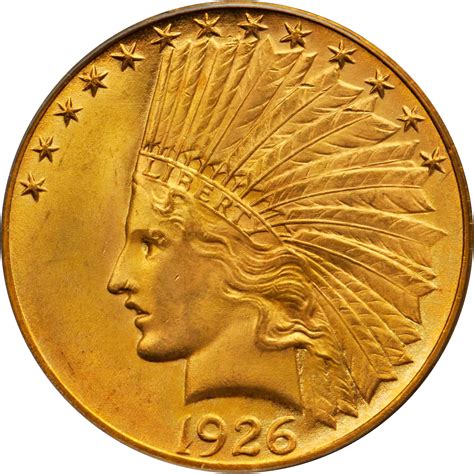 Value of 1926 Indian Head $10 Gold | Sell Your Rare Coins!