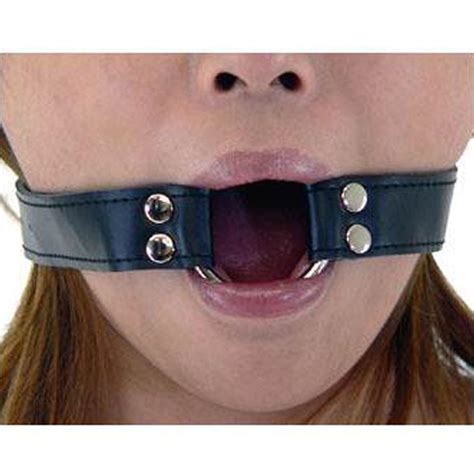 Sexy O Ring Mouth Open Gag Head Harness Fixation Fancy Dress Costume Wt Ebay