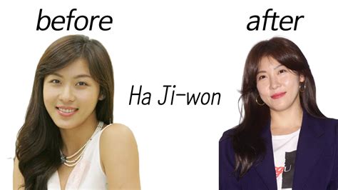 Ha Ji Won Before And After Youtube