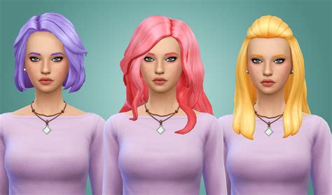 Sims Maxis Match Hair Recolors Porn Sex Picture