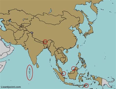Map Of Asia Test 88 World Maps