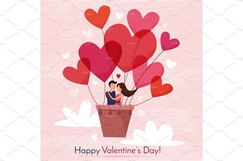 Happy Valentines Day Illustrations Creative Market