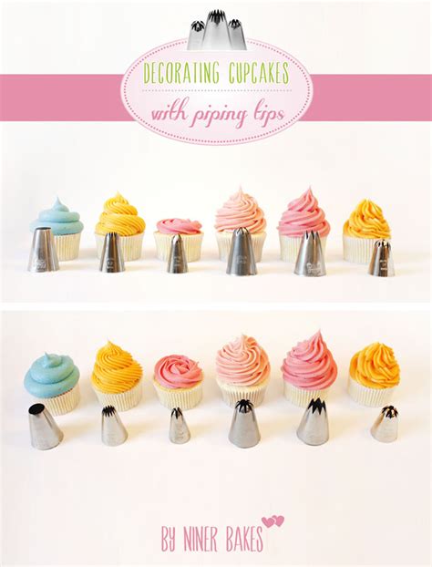 Cupcake Decorating Basic Icing Frosting Piping Techniques How To