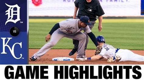 Tigers Vs Royals Game Highlights 5 21 21 MLB Highlights YouTube