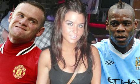 Mario Balotelli Slept With Wayne Rooney Prostitute Jennifer Thompson Daily Mail Online
