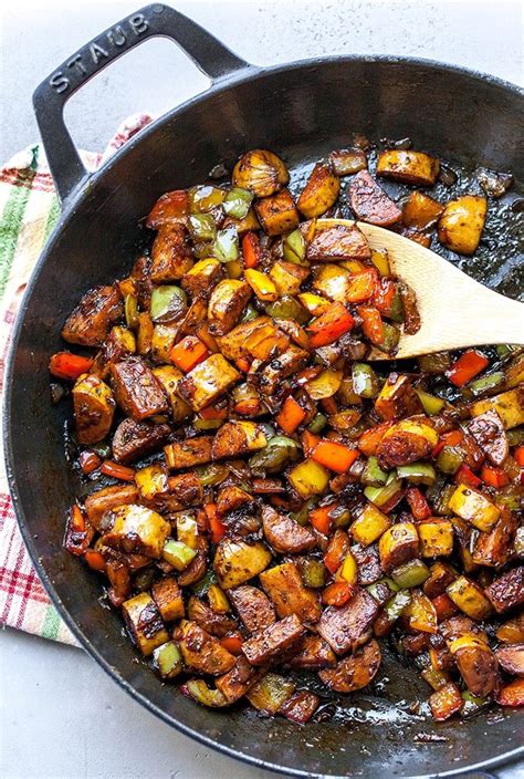 This Balsamic Chicken Sausage And Peppers Recipe Is A Delicious Quick