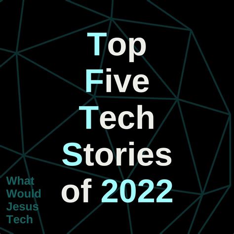 17 Top Five Tech Stories Of 2022 What Would Jesus Tech Podcast