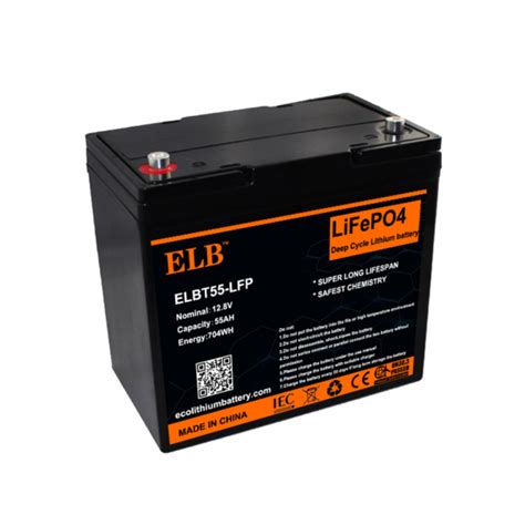 12v 55ah Battery Elb Energy Group