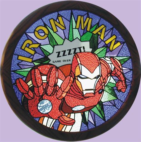 Iron Man In Stained Glass For Sale