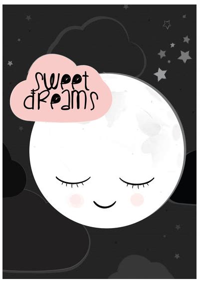 Poster Sweet Dreams A4 Decooznl