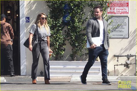 Hilary Duff Reunites With Ex Husband Mike Comrie For Lunch Photo 3948629 Hilary Duff Mike