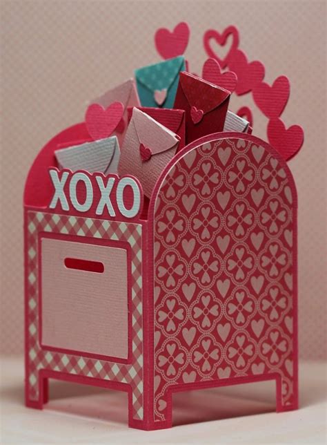Valentine Mail Box By Thisandthatbygwen This And That Mailbox Box Card