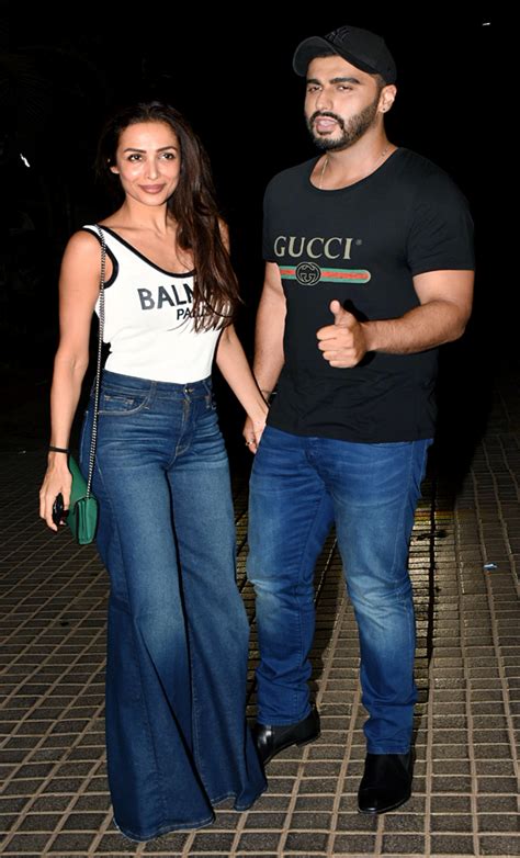 arjun kapoor and malaika arora turn up hand in hand at india s most wanted special screening and