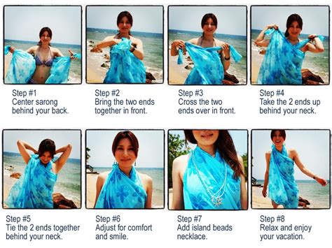 How To Tie A Sarong Stylewile