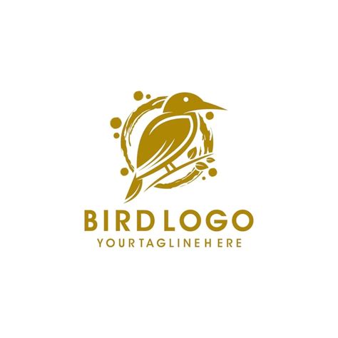 Premium Vector Modern Bird Logo Design Template