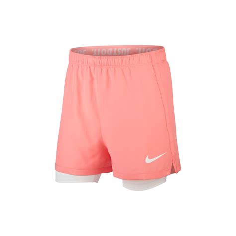 Nike Dri Fit 2in1 Training Shorts Mädchen Apricot Weiß Online Kaufen