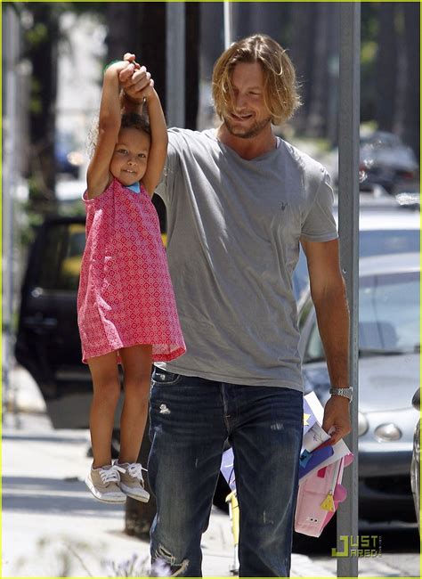 Gabriel Aubry Gives Nahla A Lift Photo Celebrity Babies Gabriel Aubry Halle Berry