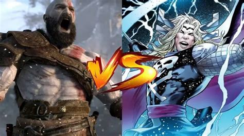 Marvels Thor Vs Kratos ¿quién Ganaría En Una Pelea Aquí Está