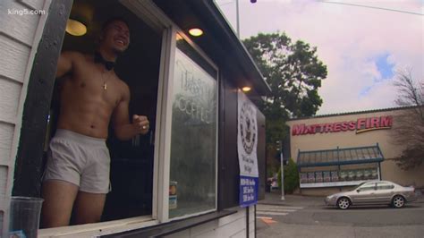 Shirtless Male Baristas Are Serving Up Espresso In Seattle King5