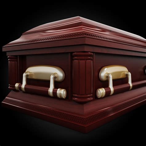 High Def Classic Coffin Roman 3d Model Cgtrader