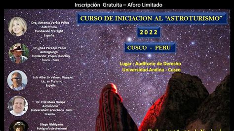 Primer Curso Starlight En Perú De Iniciación Al Astroturismo