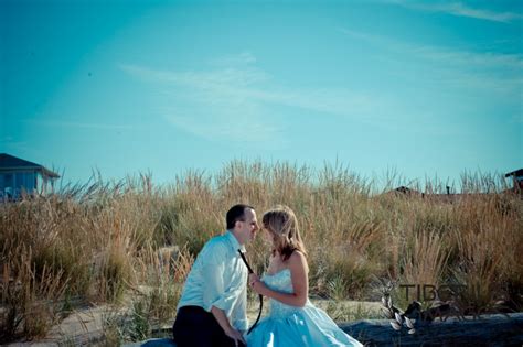 On The Other Side Of The Camera Lake Michigan Trash The Dress With