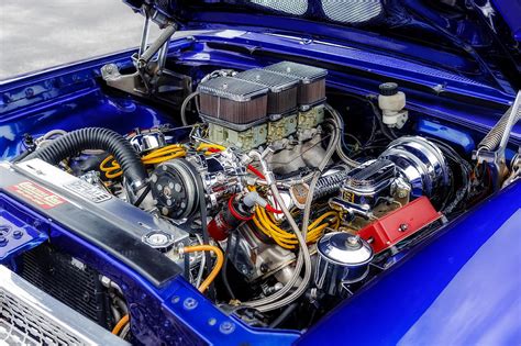 1963 Ford 406 Cubic Inch Tri Power Photograph By Frank J Benz Pixels