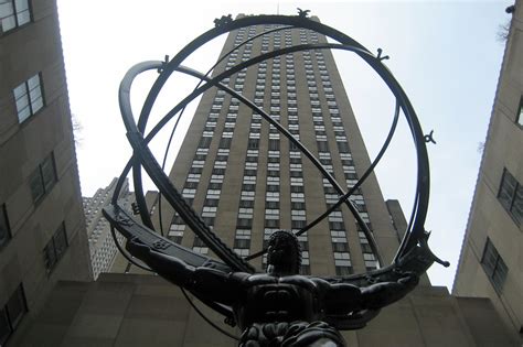 Nyc Rockefeller Center Atlas And Ge Building This Massive Flickr