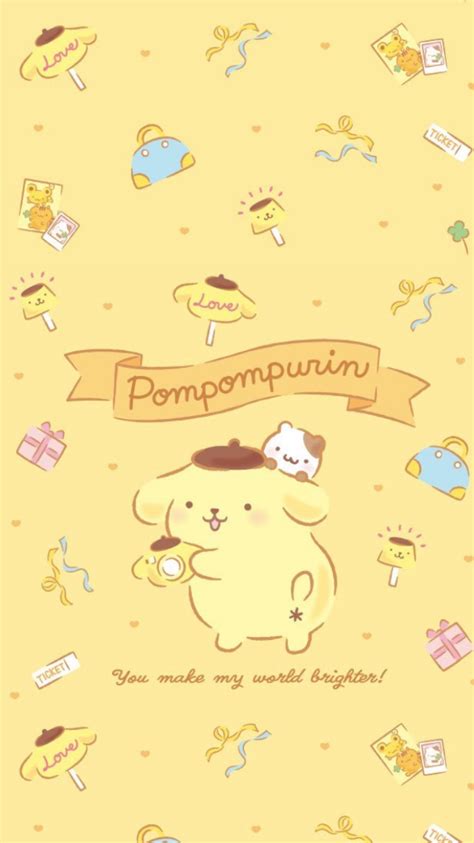 Pin By Pankeawป่านแก้ว On Pom Pom Purin Sanrio Wallpaper Iphone