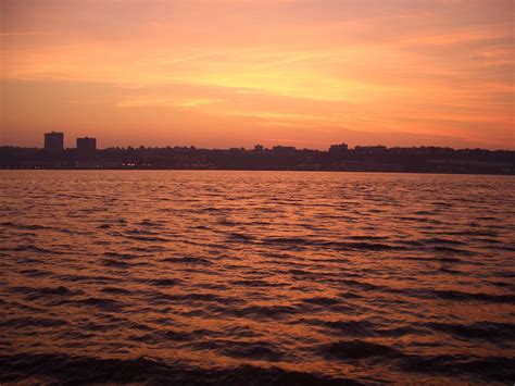 Wallpaper Sunset Sea Bay Lake Water Shore Reflection Sky
