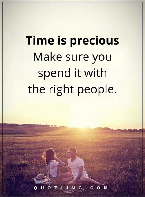 Time Quotes Time Is Precious Make Sure You Spend It With The Right