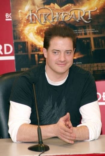 Signing Copies Of Inkheart Borders In Ny Brendan Fraser Photo