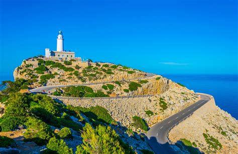 Cap De Formentor Leuchtturm Mit Wunderbarer Aussicht