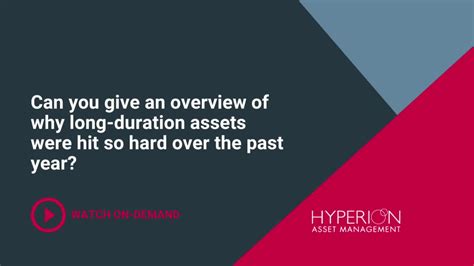 Hyperion Asset Management Limited On Linkedin An Overview Of Why Long