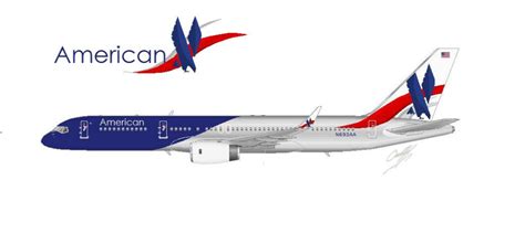 American Airlines New Livery Idea Dac American Airlines
