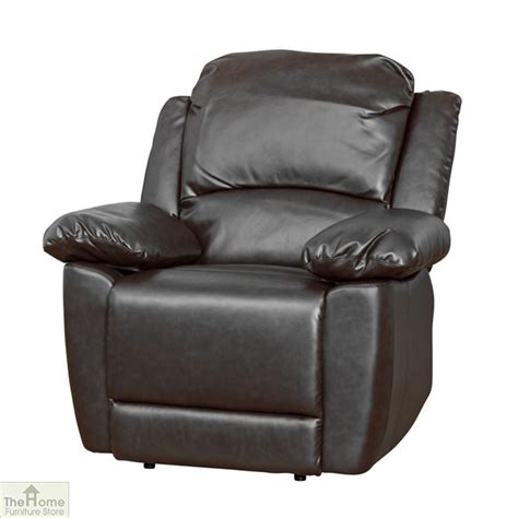 Imagine the difference an armchair in real leather would make to your living room or study. Ontario Leather Reclining Armchair | The Home Furniture Store